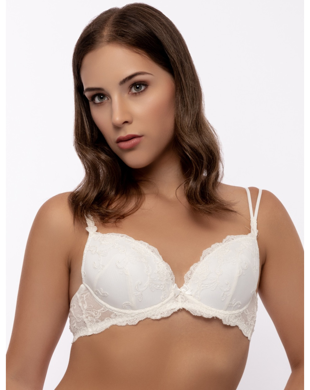 Ambra Soutien Gorge Push Up Nude